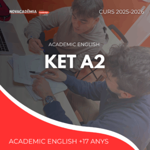 CAMBRIDGE ENGLISH. Curs 25 - 26. KET A2 Adults