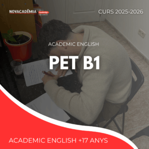 CAMBRIDGE ENGLISH. Curs 25 - 26. PET B1 Adults