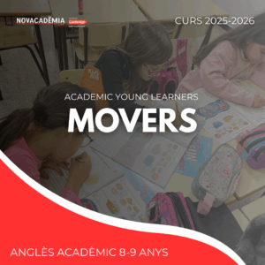 CAMBRIDGE ENGLISH. YOUNG LEARNERS. Curs 25 – 26. Movers DIMECRES 17.30h-19.00h