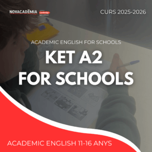CAMBRIDGE ENGLISH. Curs 25 - 26. KET A2 for Schools